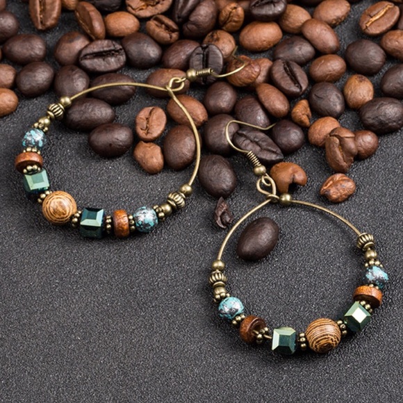 Jewelry - 💫VINTAGE STYLE HOOP EARRINGS💫